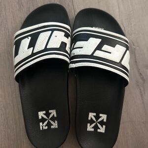 Off white slides